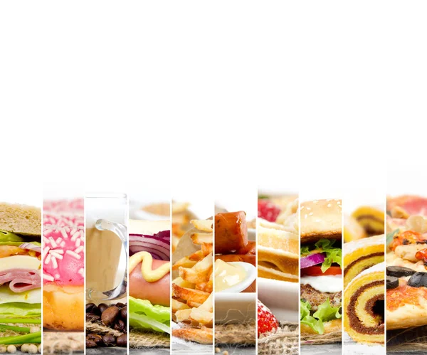 Fast Food Mix — Stock fotografie