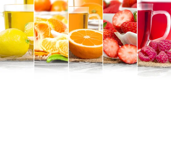 Fruit Tea Mix — Stock Photo, Image