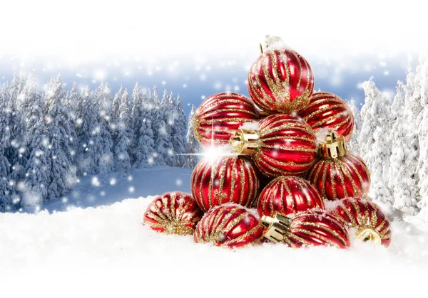 Christmas Ball Heap — Stock Photo, Image