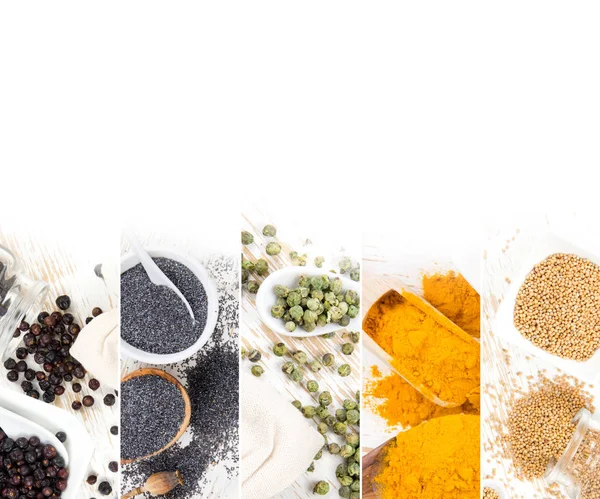 Spice Mix Stripes — Stock Photo, Image