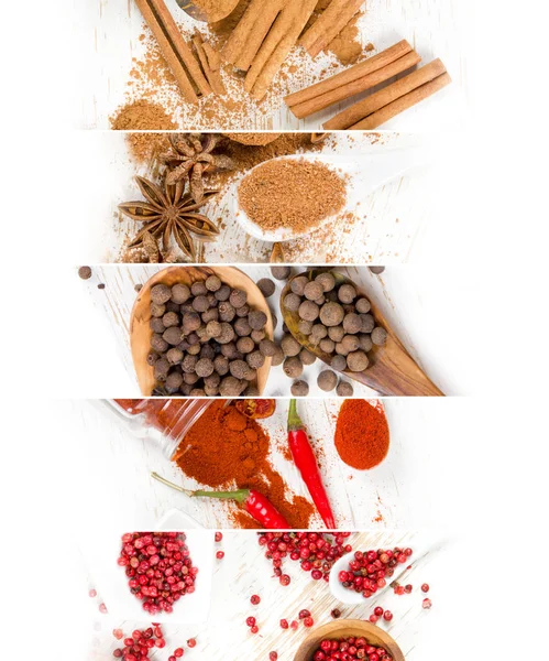Spice Mix pruhy — Stock fotografie