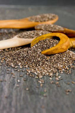 Chia tohum yığınları