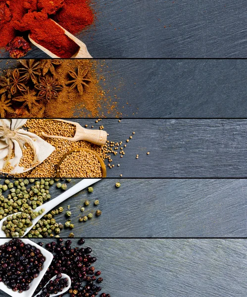 Spice Mix pruhy — Stock fotografie