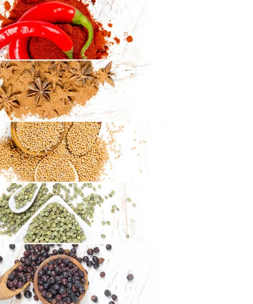 Spice Mix ränder — Stockfoto