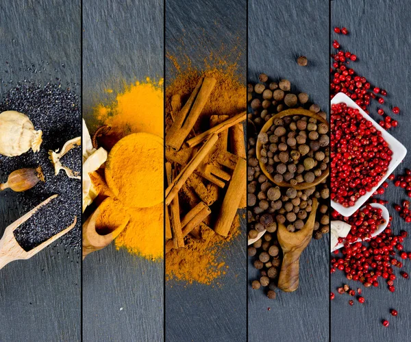 Spice Mix ränder — Stockfoto