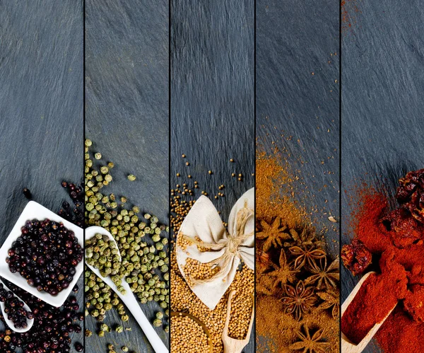 Spice Mix pruhy — Stock fotografie
