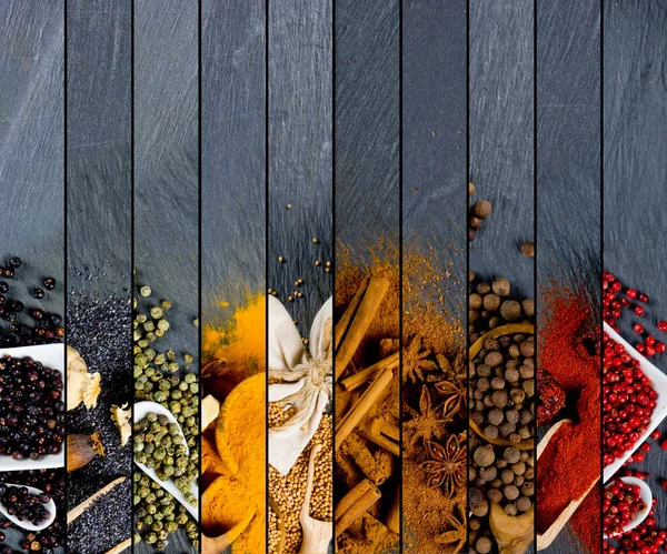 Spice Mix ränder — Stockfoto