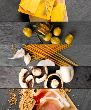Çeşitli gıda Mix