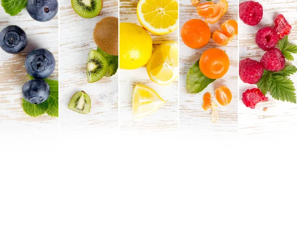 Fruit Mix strepen — Stockfoto