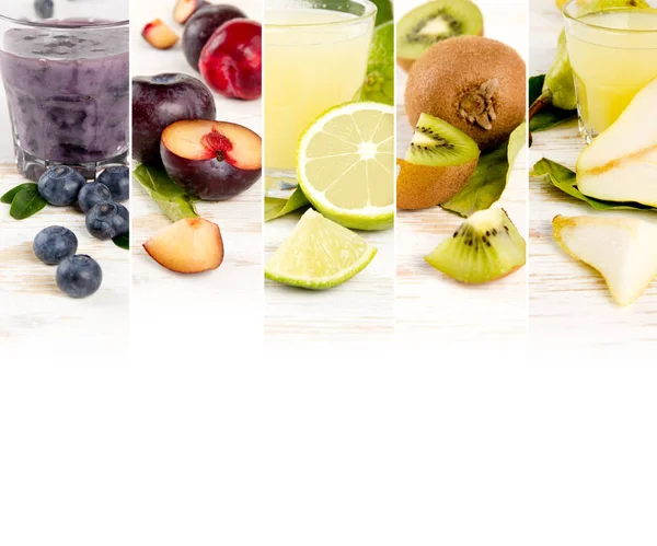 Fruit Mix strepen — Stockfoto