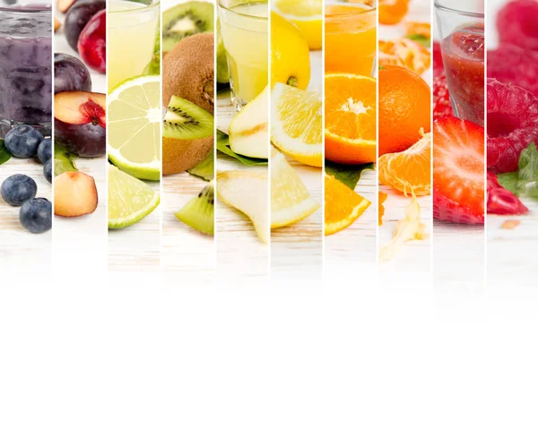 Fruit Mix strepen — Stockfoto