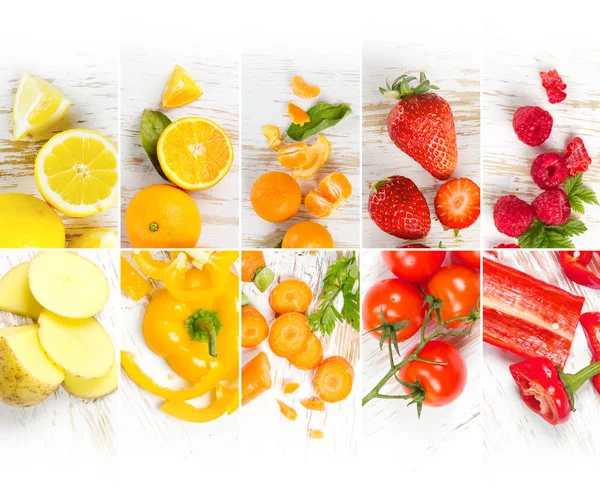 Fruit en plantaardige Mix — Stockfoto