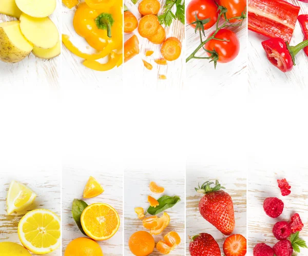 Fruit en plantaardige Mix — Stockfoto