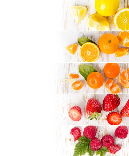 Fruit Mix strepen — Stockfoto