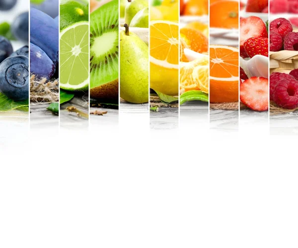 Fruit Mix strepen — Stockfoto