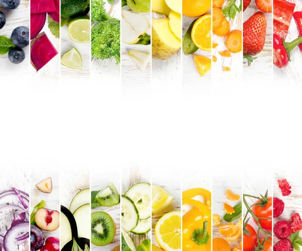 Miscela di frutta e verdura — Foto Stock