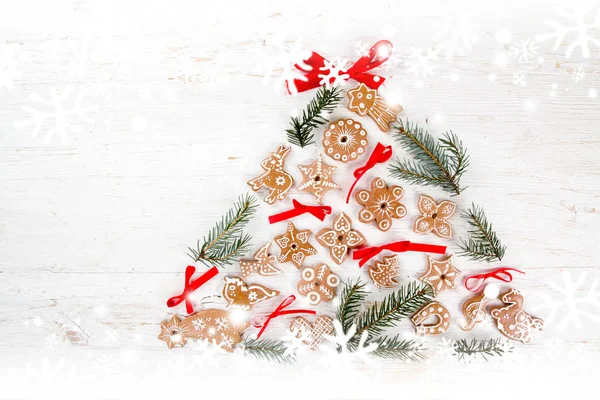 Christmas sweets background — Stock Photo, Image
