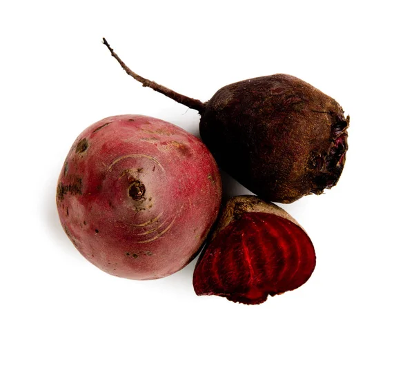 Red Beet Group Isolated — Stock Photo, Image