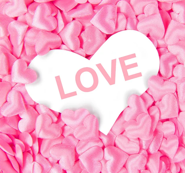 Red Valentine Love Hearts — Stock Photo, Image