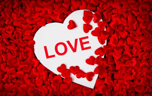 สีแดง วันวาเลนไทน์ รัก หัวใจ — ภาพถ่ายสต็อก