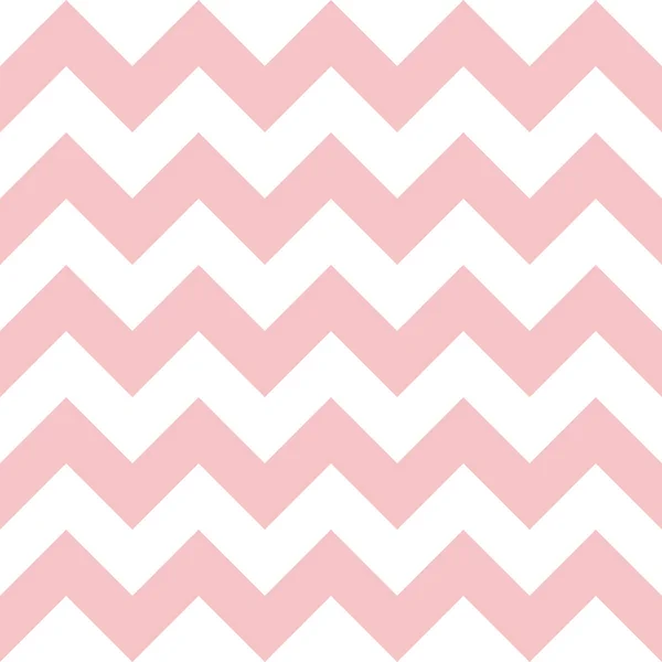 Seamless Pattern Pink White Zigzag Vector Illustration — Stock Vector
