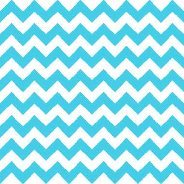 Soyut mavi beyaz geometrik zigzag dokusu. Vektör illüstrasyonu.