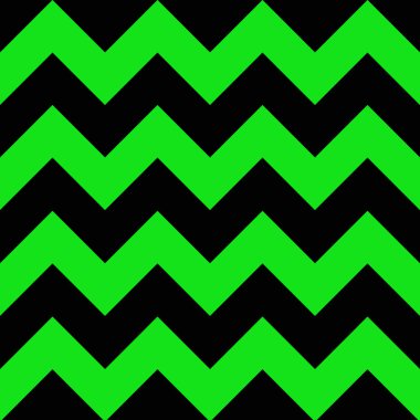 Soyut siyah yeşil geometrik zigzag dokusu. Vektör illüstrasyonu.