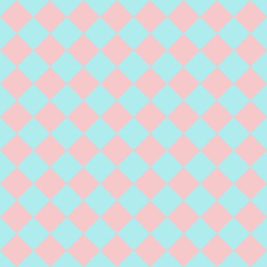 Pembe ve mavi eşkenar dörtgenler. Vektör illüstrasyonu.