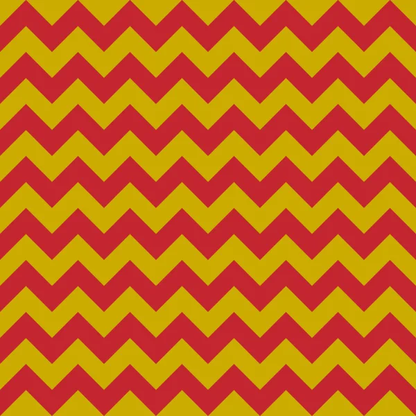 Textura Geométrica Zigzag Roja Dorada Abstracta Ilustración Vectorial — Vector de stock