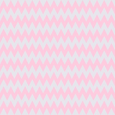 Soyut pembe geometrik zigzag deseni. Vektör illüstrasyonu.