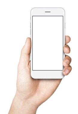 elinde modern smartphone 