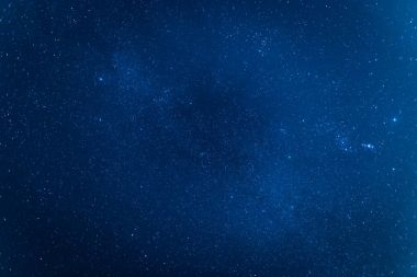 Yıldızlı gece gökyüzü