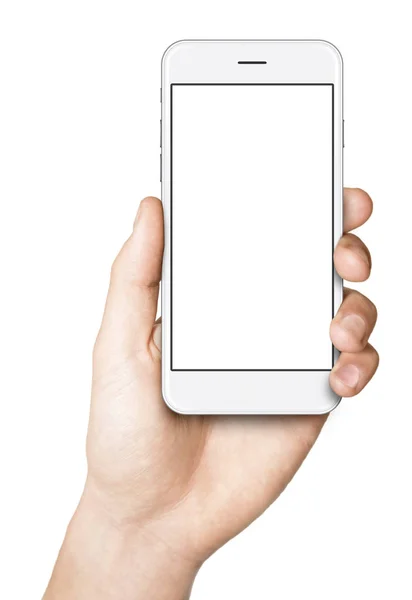 Moderní smartphone v ruce — Stock fotografie
