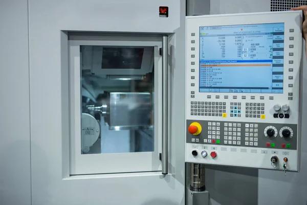 CNC freze makinesi Denetim Masası — Stok fotoğraf