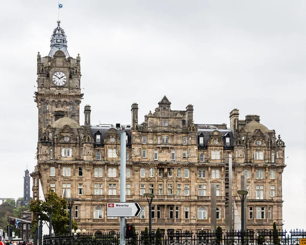 Edinburgh, İskoçya 'daki Balmoral Oteli — Stok fotoğraf