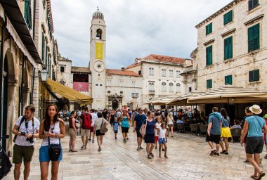 Sponza Sarayı Dubrovnik'in tarihi kent, Hırvatistan
