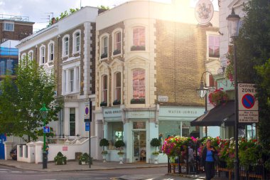Lüks apartmanlar Kensington. Londra, İngiltere