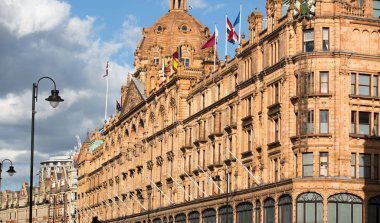 Londra, İngiltere. Harrods alışveriş merkezinde Knightsbridge