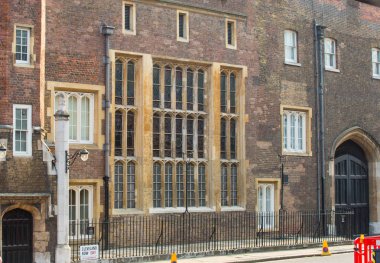 Londra, İngiltere - 4 Ekim 2016: St. James's Sarayı, Kraliyet ikamet yeriydi ve Charles, Galler Prensi için ev.