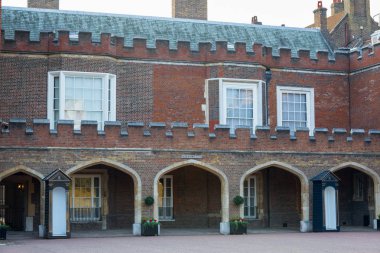 Londra, İngiltere - 4 Ekim 2016: St. James's Sarayı, Kraliyet ikamet yeriydi ve Charles, Galler Prensi için ev.