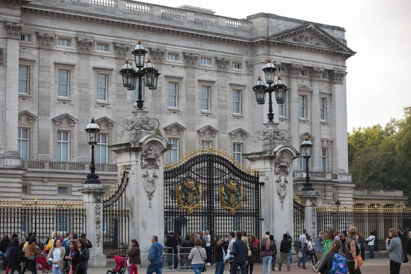 Londres Reino Unido Octubre 2016 Palacio Buckingham Residencia Reina Isabel — Foto de Stock