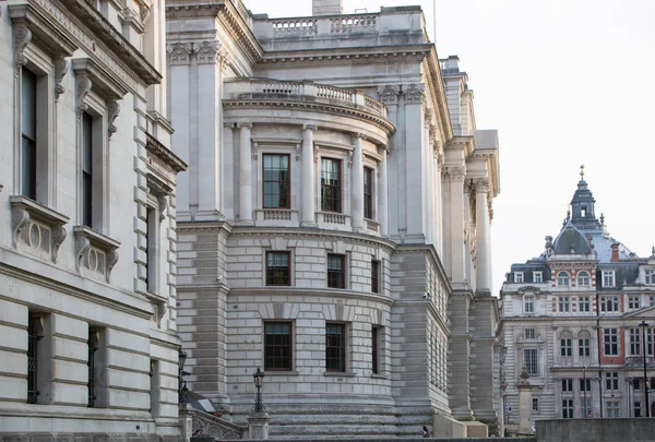 Londra Regno Unito Ottobre 2016 Palazzo Governativo Tesoreria Presso Piazza — Foto Stock