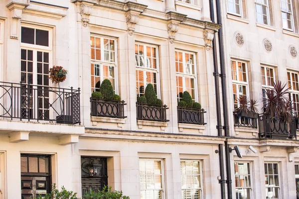 London September 2016 Residential Aria Mayfair Row Periodic Buildings Luxury — Stock Photo, Image