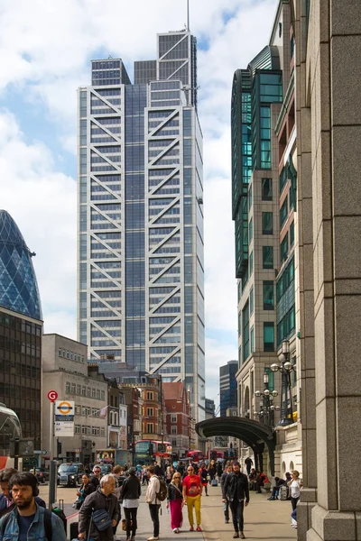 London Großbritannien Mai 2016 Stadt Der Londoner Straße Und Menschen — Stockfoto