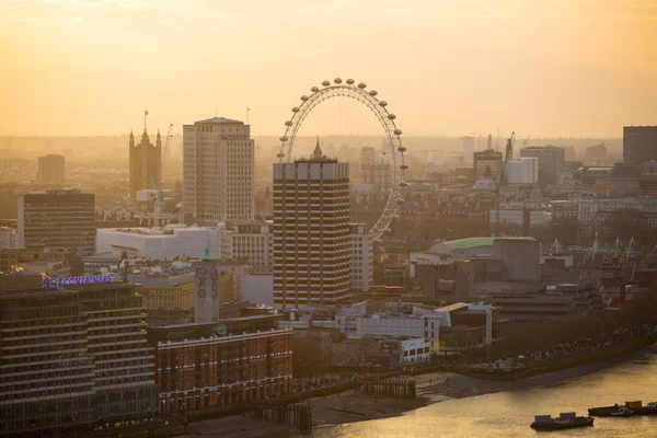 Londres Reino Unido Dezembro 2017 City London Business Aria View — Fotografia de Stock