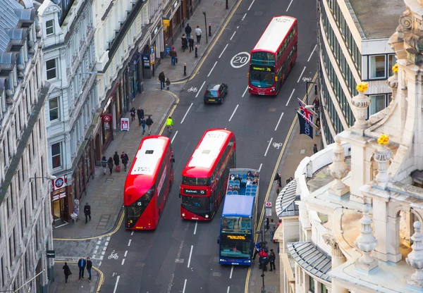 Londyn Wielka Brytania Grudnia 2016 Roku City London Biurowce Zachodzie — Zdjęcie stockowe