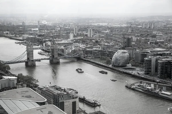 Londres Reino Unido Abril 2017 Edifícios Escritórios Cidade Londres Vista — Fotografia de Stock