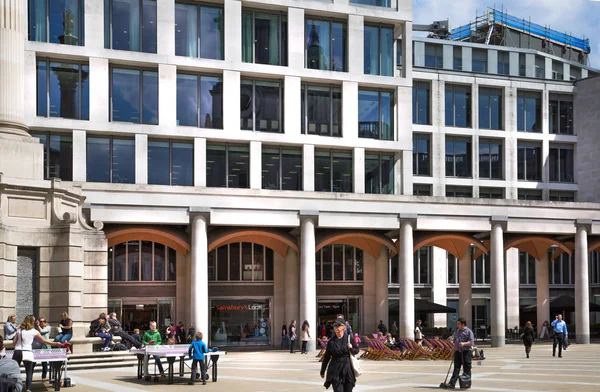 Londra Ngiltere Mayıs 2016 City London Office Karmaşık Görünümü Oluşturma — Stok fotoğraf