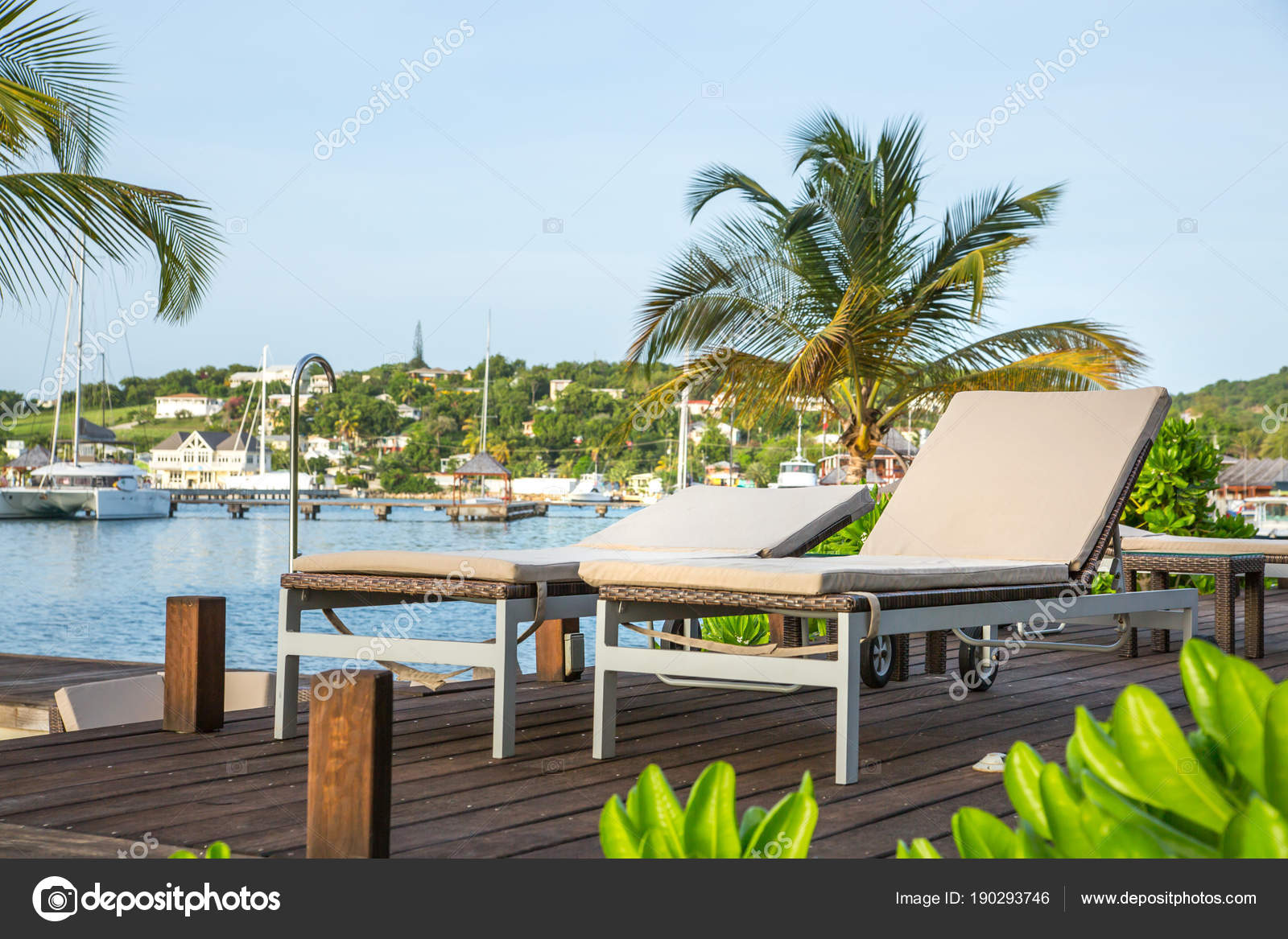 Antigua Caribbean Islands English Harbour May 2018 Beach South Point Antigua Caribbean Islands English Harbour May 2018 Beach South Point Stock Photo