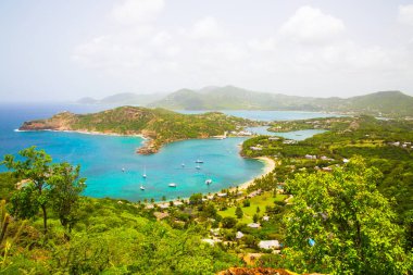 Antigua, Karayip Adaları, İngiliz Limanı. Mayıs 